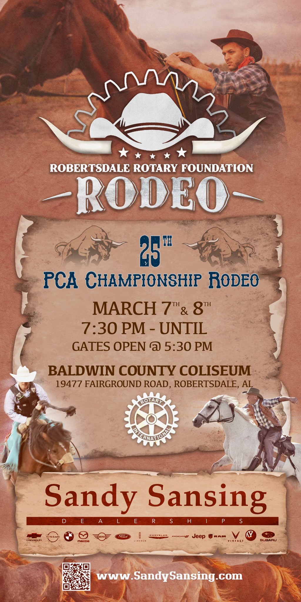 Robertsdale Rotary Foundation Rodeo